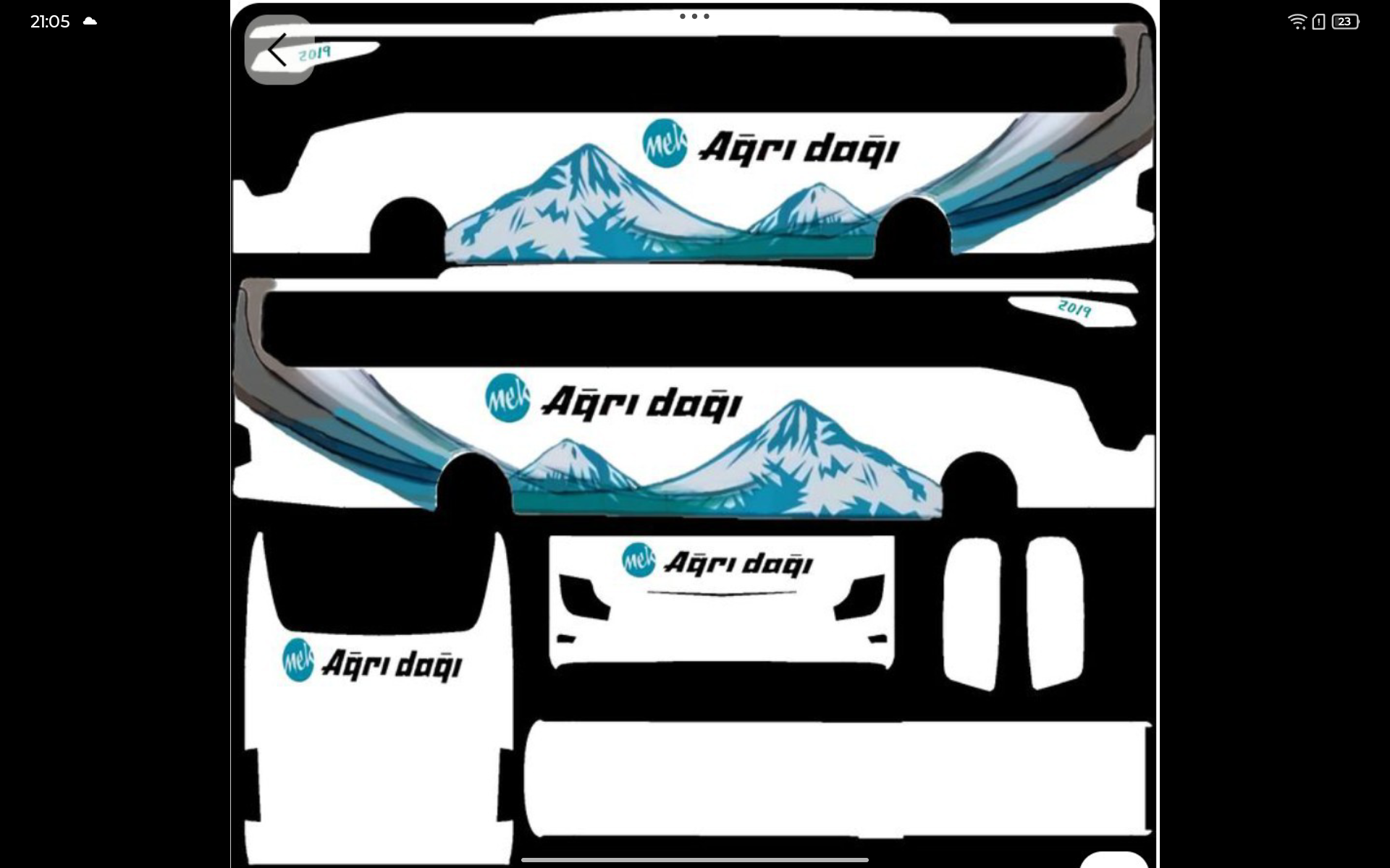 Ağrı Dağı skin
