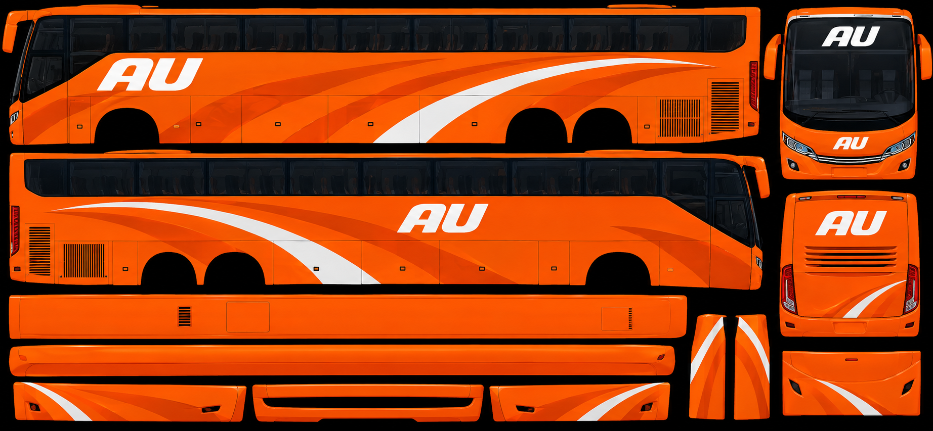 Autobuses unidos AU