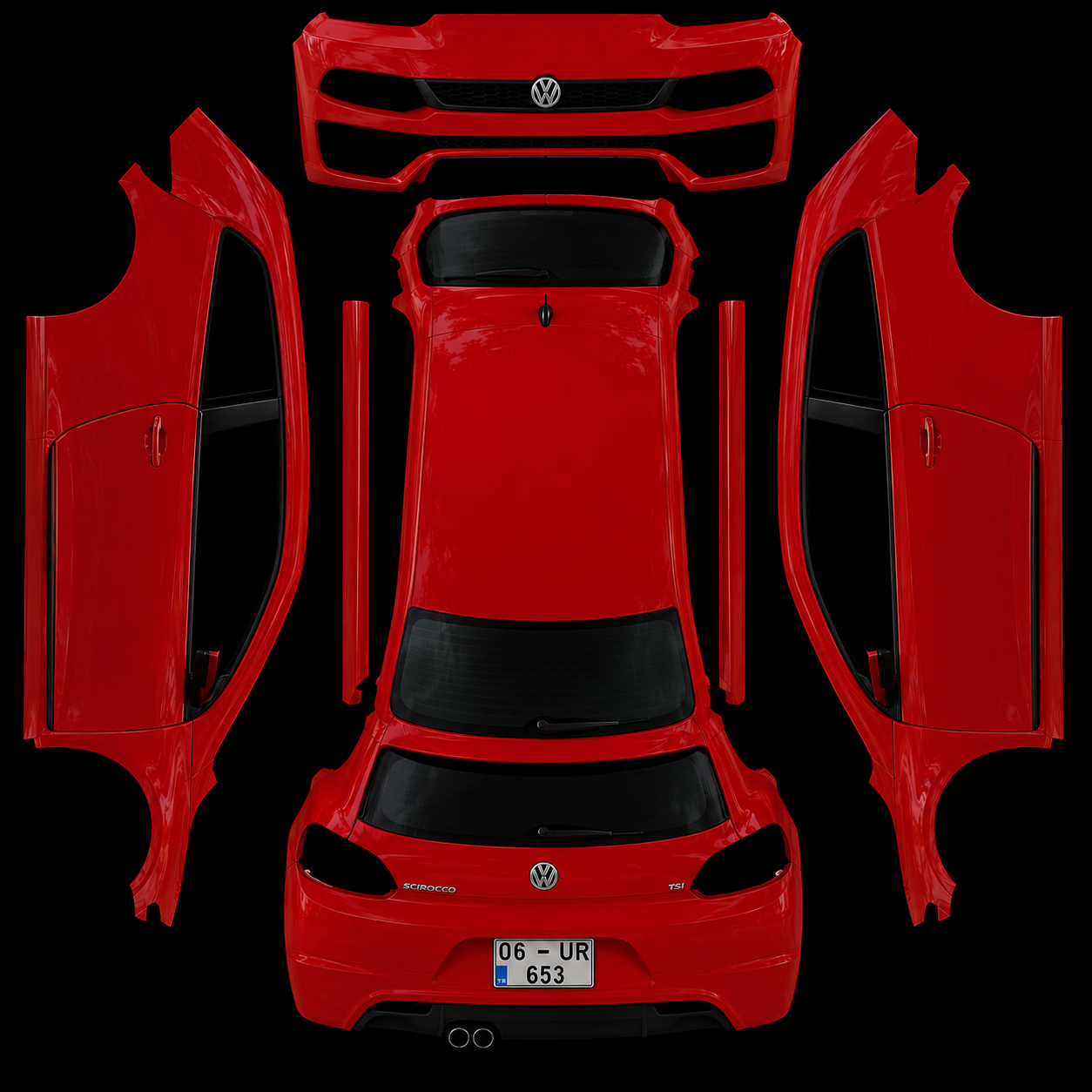BEHZAT Ç ama volkswagen scirocco