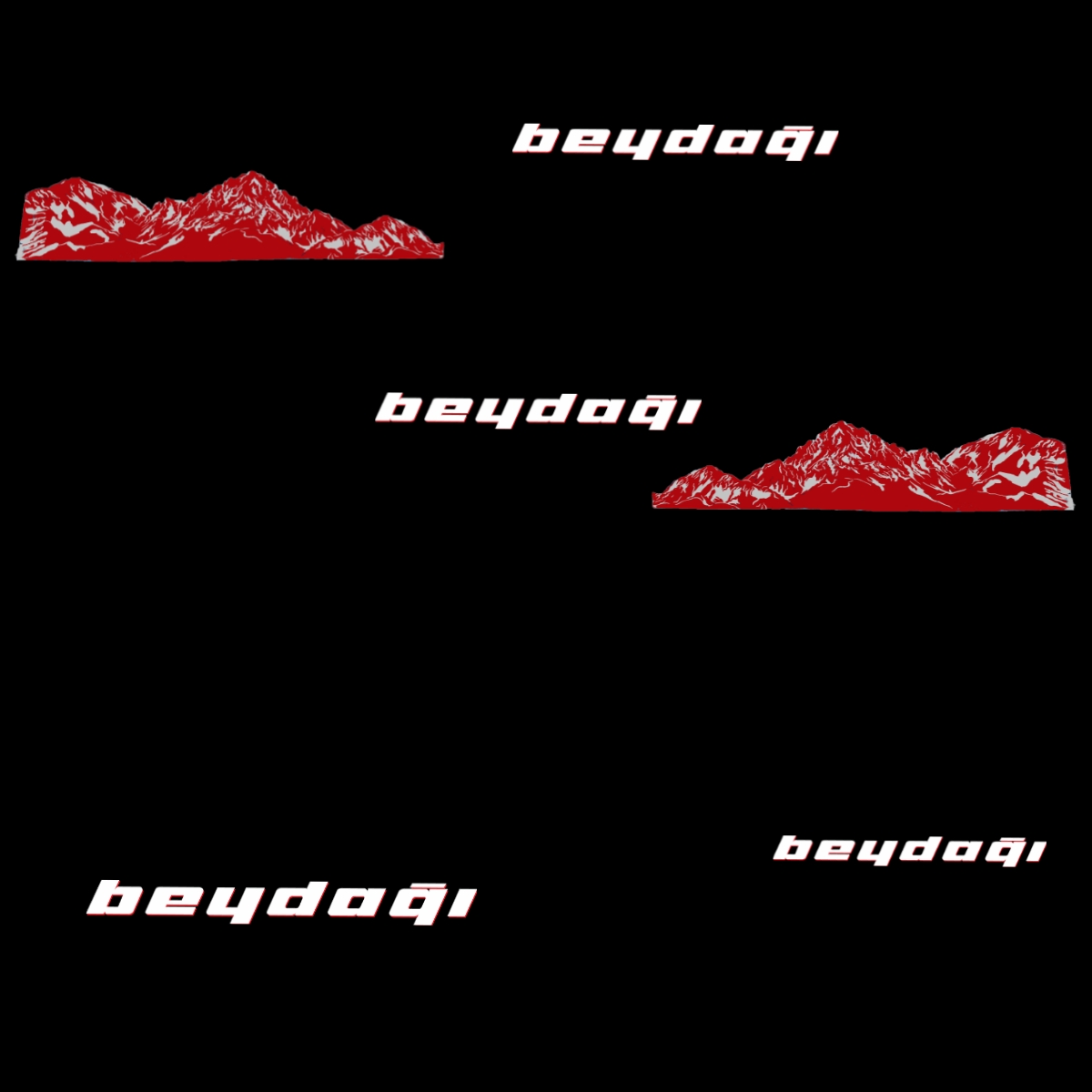 Beydağı Kırmızı Siyah
