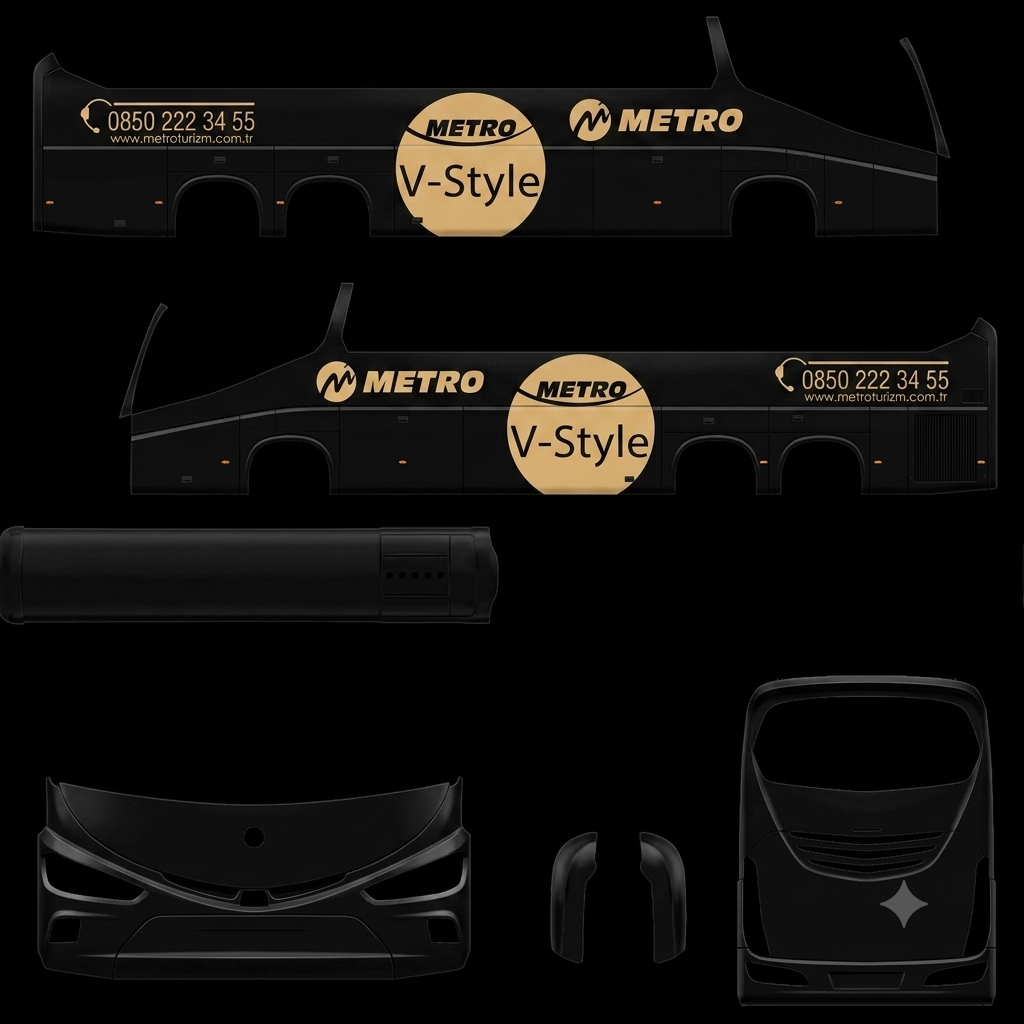 Metro turizm V stiyle