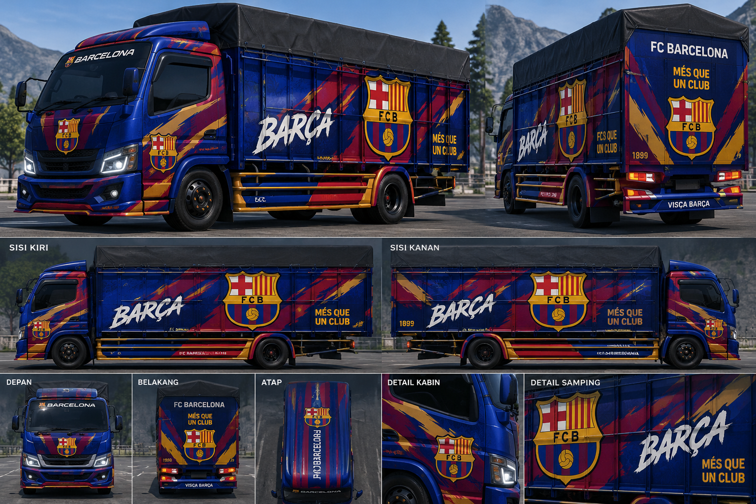 Barcelona oyun içi görünüm